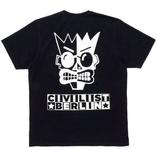 Civilist Monochrome T-Shirt Black