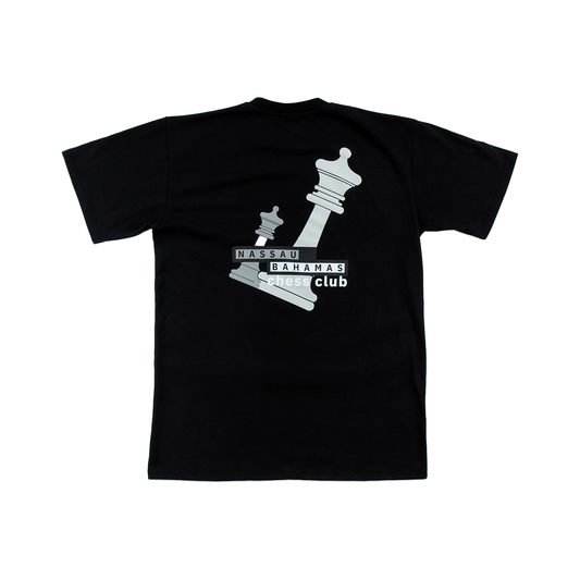 Turnschuh Schach T-Shirt Schwarz