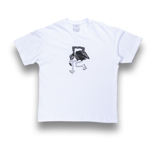 Fred Nussbaum für Turnschuh Flamingo T-Shirt White/Black