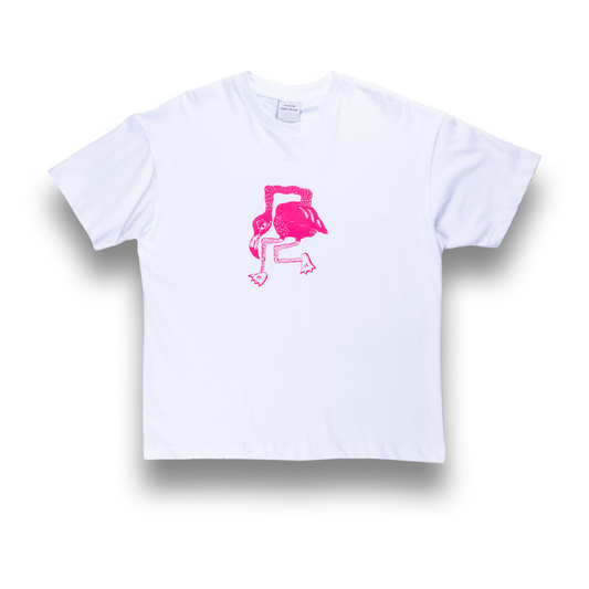 Fred Nussbaum für Turnschuh Flamingo T-Shirt White/Pink