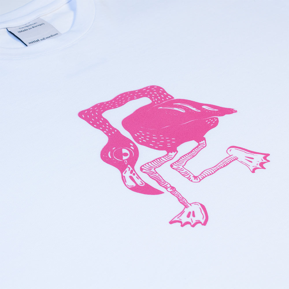 Fred Nussbaum für Turnschuh Flamingo T-Shirt White/Pink