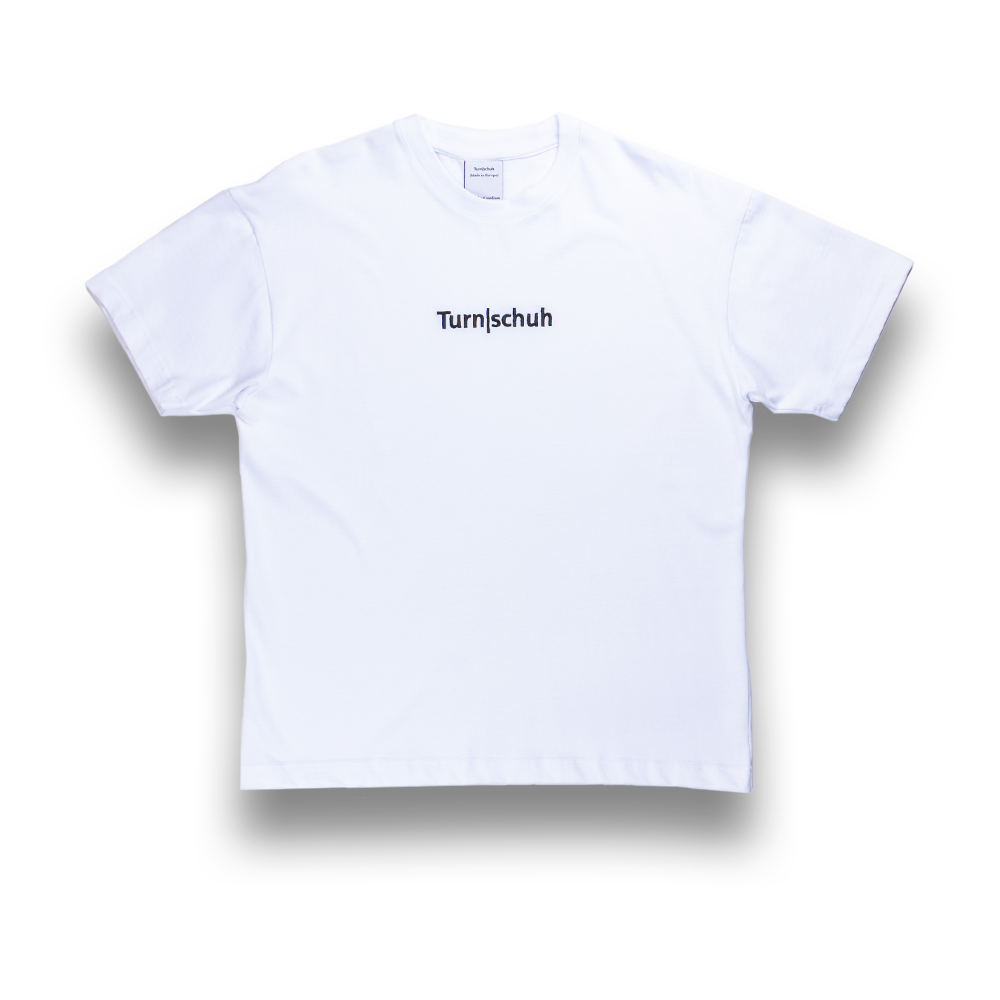 Turnschuh Logo Embroidered T-Shirt White