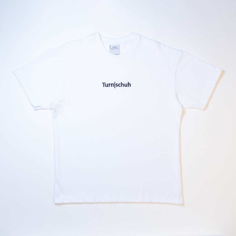 Turnschuh Logo Embroidered T-Shirt White