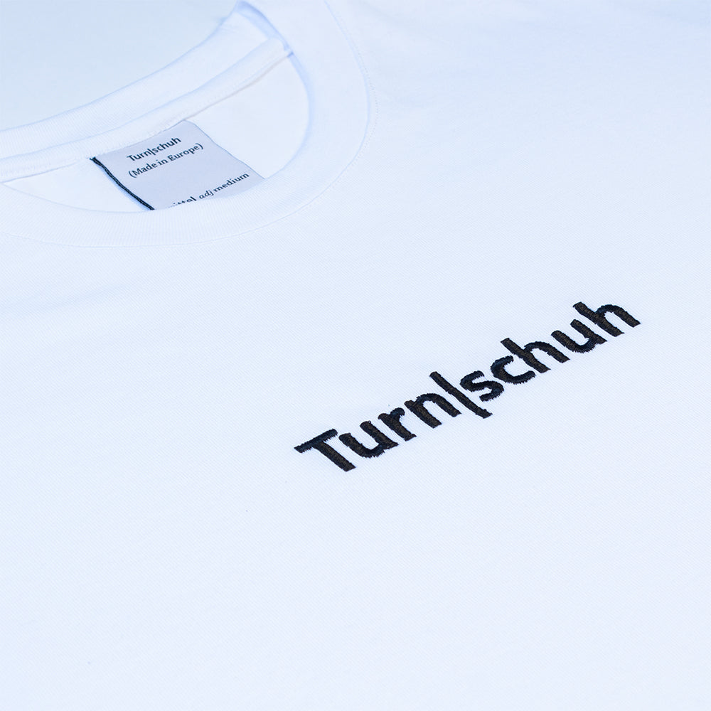 Turnschuh Logo Embroidered T-Shirt White