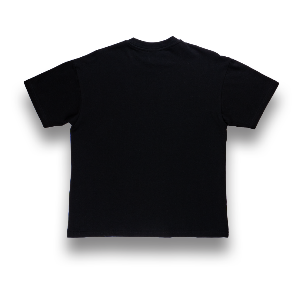 Turnschuh muddaflip Embroidered T-Shirt Black