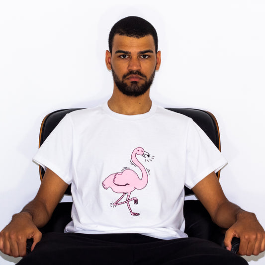 Mac Clem für Turnschuh Flamingo T-Shirt White