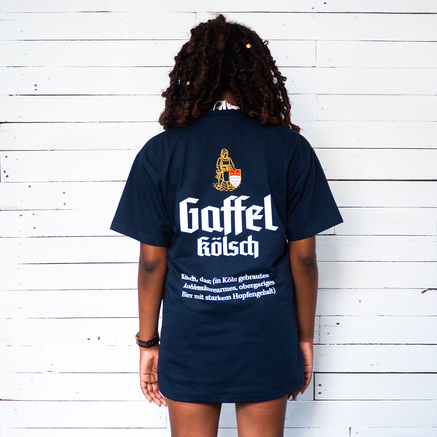 Gaffel x Turnschuh Kölsch T-Shirt Navy