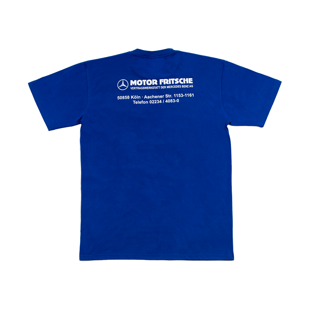 Turnschuh Motor Fritsche T-Shirt Royal Blue